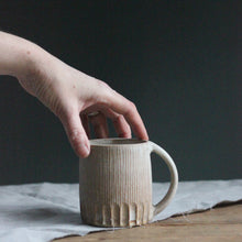 Load image into Gallery viewer, TALL CARVED MUG #2