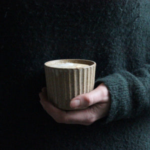 CARVED COFFEE CUP