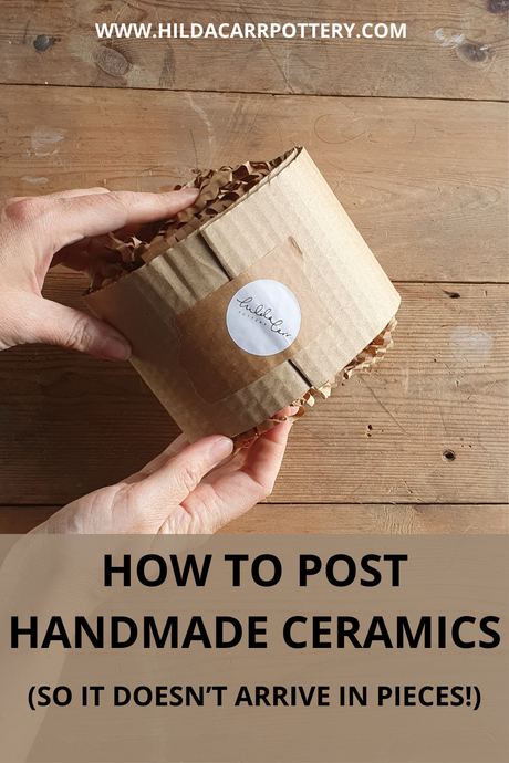 How to Post Handmade Ceramics (so it doesn't arrive in pieces!)