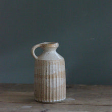 Load image into Gallery viewer, FRECKLED CARVED VASE #1