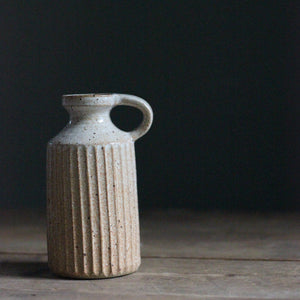 FRECKLED CARVED VASE #2