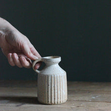 Load image into Gallery viewer, FRECKLED CARVED VASE #3