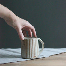 Load image into Gallery viewer, TALL CARVED MUG #1