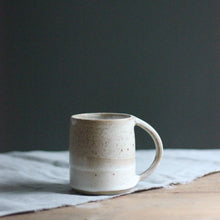 Load image into Gallery viewer, TALL TOASTED WHITE MUG #1