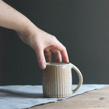 Load image into Gallery viewer, TALL CARVED MUG #2