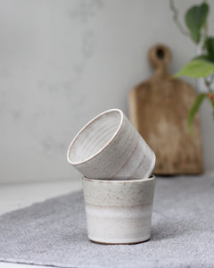 TOASTED WHITE COFFEE CUP