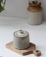 Load image into Gallery viewer, SGRAFFITO LIDDED JAR