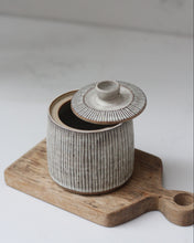 Load image into Gallery viewer, SGRAFFITO LIDDED JAR