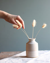 Load image into Gallery viewer, TOASTED WHITE STEM VASE