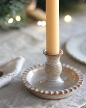 Load image into Gallery viewer, CARVED CANDLE HOLDER #1