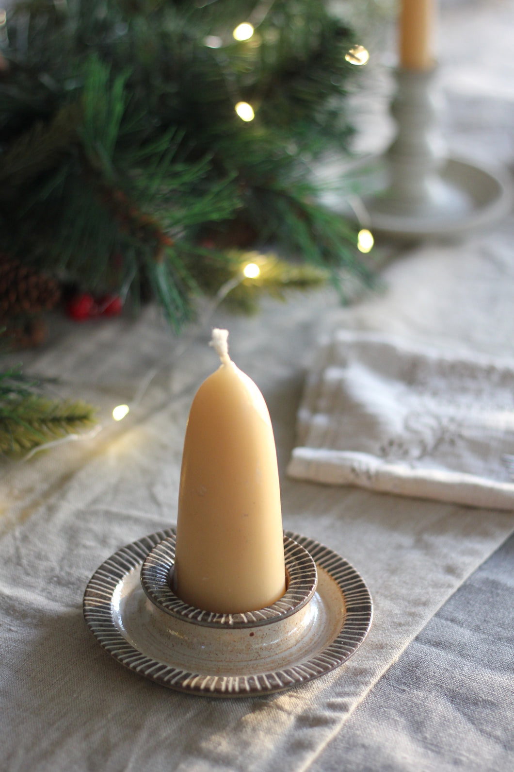 SGRAFFITO CANDLE HOLDER #4