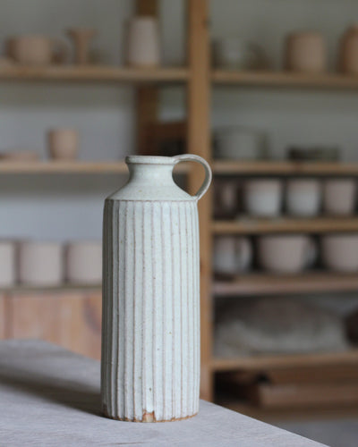 CARVED BOTTLE VASE #1