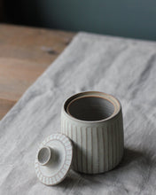 Load image into Gallery viewer, CARVED LIDDED JAR #3