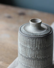 Load image into Gallery viewer, SGRAFFITO LIDDED JAR #3
