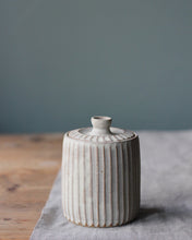 Load image into Gallery viewer, CARVED LIDDED JAR #2