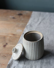 Load image into Gallery viewer, CARVED LIDDED JAR #2