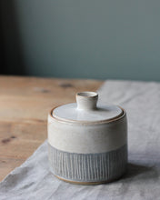 Load image into Gallery viewer, SGRAFFITO LIDDED JAR #1