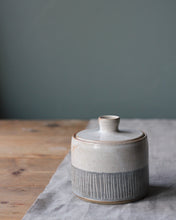 Load image into Gallery viewer, SGRAFFITO LIDDED JAR #1