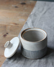 Load image into Gallery viewer, SGRAFFITO LIDDED JAR #1