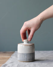 Load image into Gallery viewer, SGRAFFITO LIDDED JAR #2