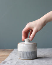 Load image into Gallery viewer, SGRAFFITO LIDDED JAR #1