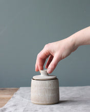 Load image into Gallery viewer, CARVED LIDDED JAR #4
