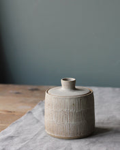 Load image into Gallery viewer, CARVED LIDDED JAR #4