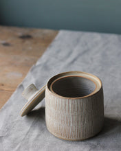Load image into Gallery viewer, CARVED LIDDED JAR #4