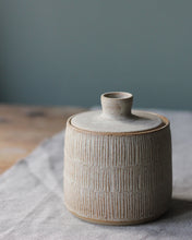 Load image into Gallery viewer, CARVED LIDDED JAR #4