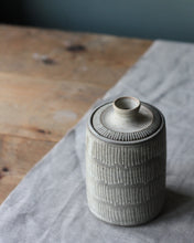 Load image into Gallery viewer, SGRAFFITO LIDDED JAR #3