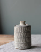 Load image into Gallery viewer, SGRAFFITO LIDDED JAR #3
