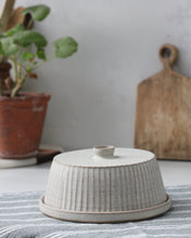 Load image into Gallery viewer, CARVED BUTTER DISH