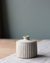 Load image into Gallery viewer, CARVED LIDDED JAR #7