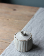 Load image into Gallery viewer, CARVED LIDDED JAR #7