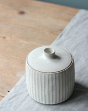 Load image into Gallery viewer, CARVED LIDDED JAR #5