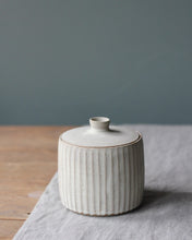 Load image into Gallery viewer, CARVED LIDDED JAR #5