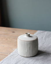 Load image into Gallery viewer, CARVED LIDDED JAR #5