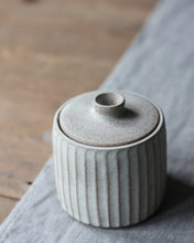 Load image into Gallery viewer, CARVED LIDDED JAR #6
