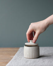 Load image into Gallery viewer, CARVED LIDDED JAR #7