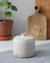 Load image into Gallery viewer, CARVED LIDDED POT #13