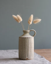 Load image into Gallery viewer, CARVED BOTTLE STEM VASE