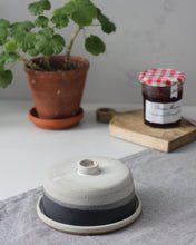 Load image into Gallery viewer, TOASTED CHARCOAL BUTTER DISH