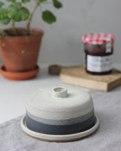 Load image into Gallery viewer, TOASTED CHARCOAL BUTTER DISH