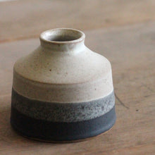 Load image into Gallery viewer, TOASTED CHARCOAL STEM VASE #3