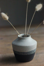 Load image into Gallery viewer, TOASTED CHARCOAL STEM VASE #2